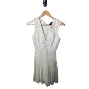 Topshop White Short Dress